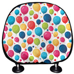 Cartoon Balloon Pattern Print Car Headrest Covers