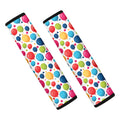 Cartoon Balloon Pattern Print Car Seat Belt Covers