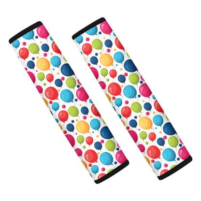 Cartoon Balloon Pattern Print Car Seat Belt Covers