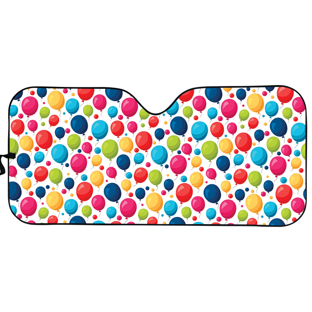 Cartoon Balloon Pattern Print Car Sun Shade