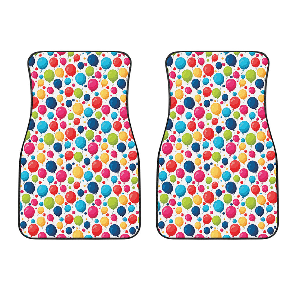 Cartoon Balloon Pattern Print Front Car Floor Mats