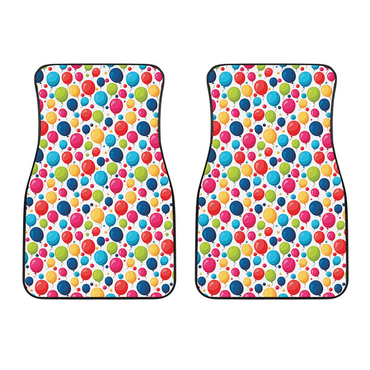 Cartoon Balloon Pattern Print Front Car Floor Mats