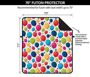 Cartoon Balloon Pattern Print Futon Protector