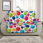 Cartoon Balloon Pattern Print Half Sofa Protector