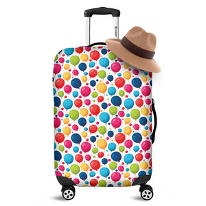 Cartoon Balloon Pattern Print Luggage Cover