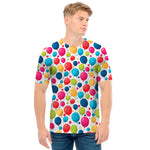 Cartoon Balloon Pattern Print Men's T-Shirt