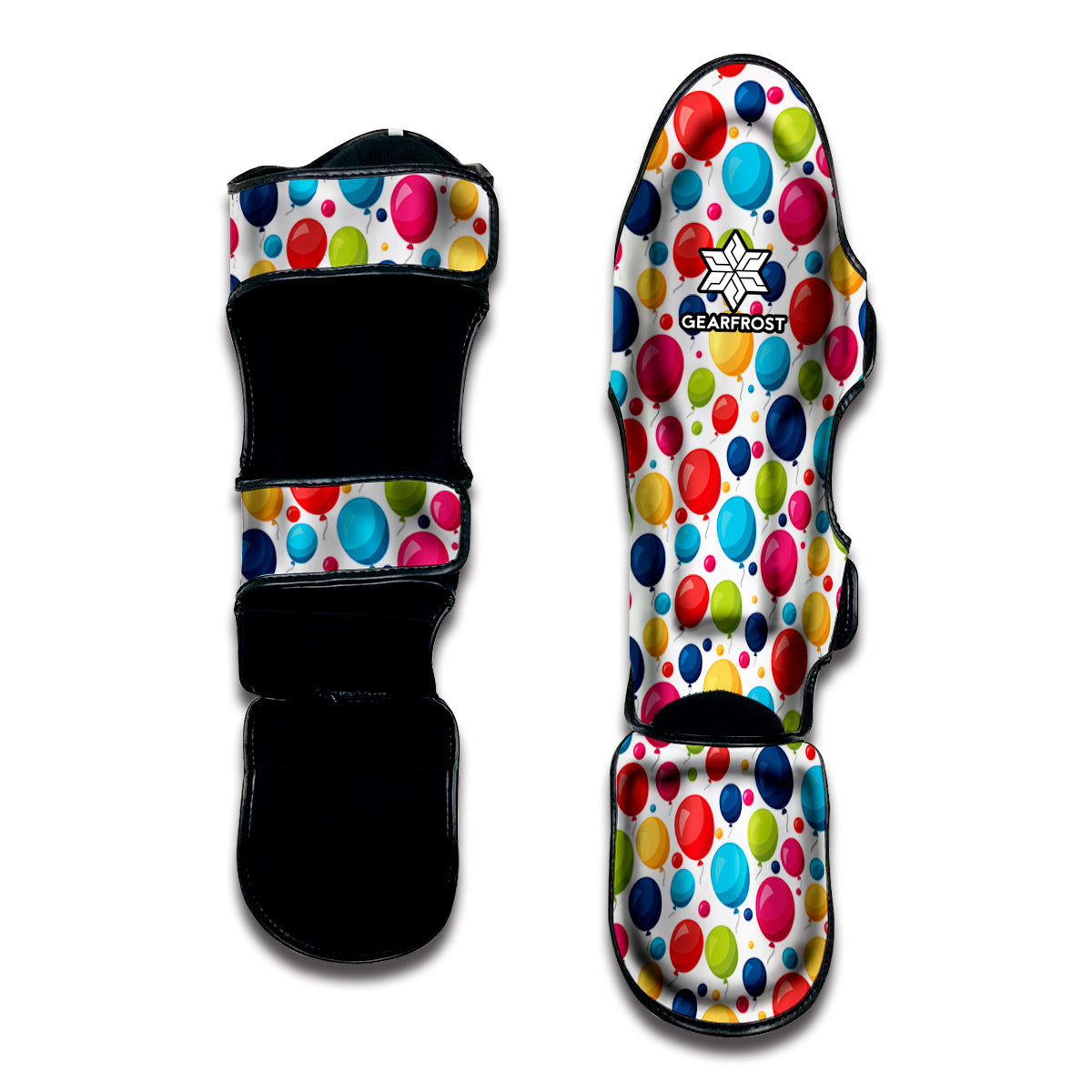 Cartoon Balloon Pattern Print Muay Thai Shin Guard