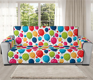 Cartoon Balloon Pattern Print Oversized Sofa Protector