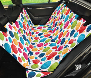 Cartoon Balloon Pattern Print Pet Car Back Seat Cover