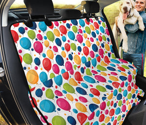 Cartoon Balloon Pattern Print Pet Car Back Seat Cover