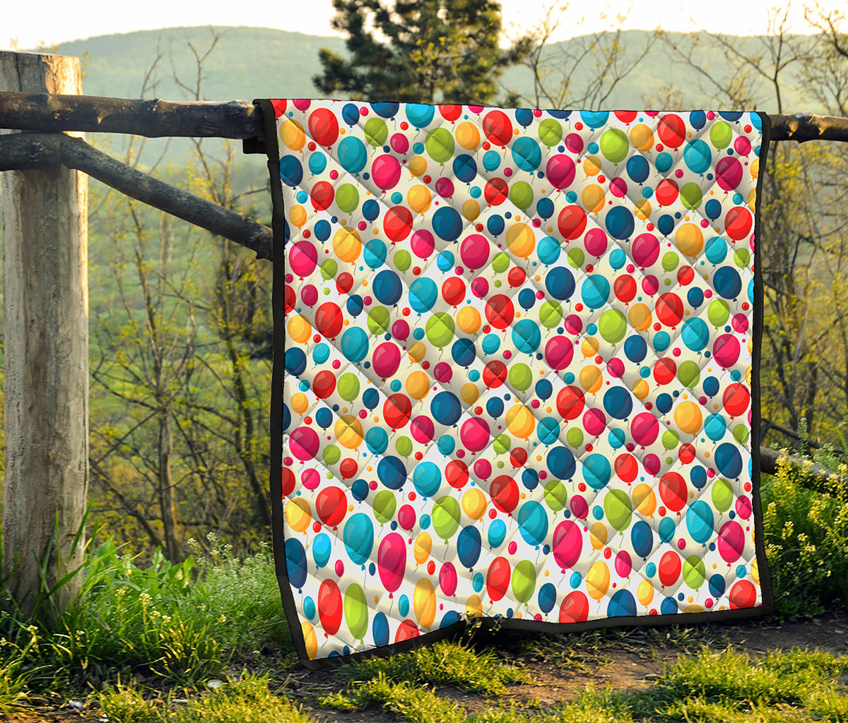 Cartoon Balloon Pattern Print Quilt