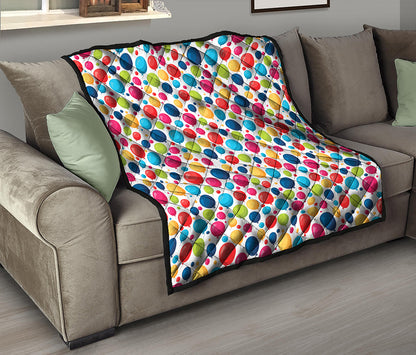 Cartoon Balloon Pattern Print Quilt