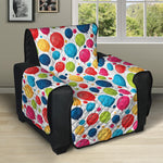 Cartoon Balloon Pattern Print Recliner Protector