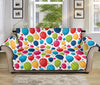 Cartoon Balloon Pattern Print Sofa Protector