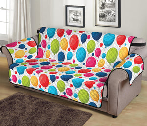 Cartoon Balloon Pattern Print Sofa Protector