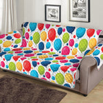 Cartoon Balloon Pattern Print Sofa Protector