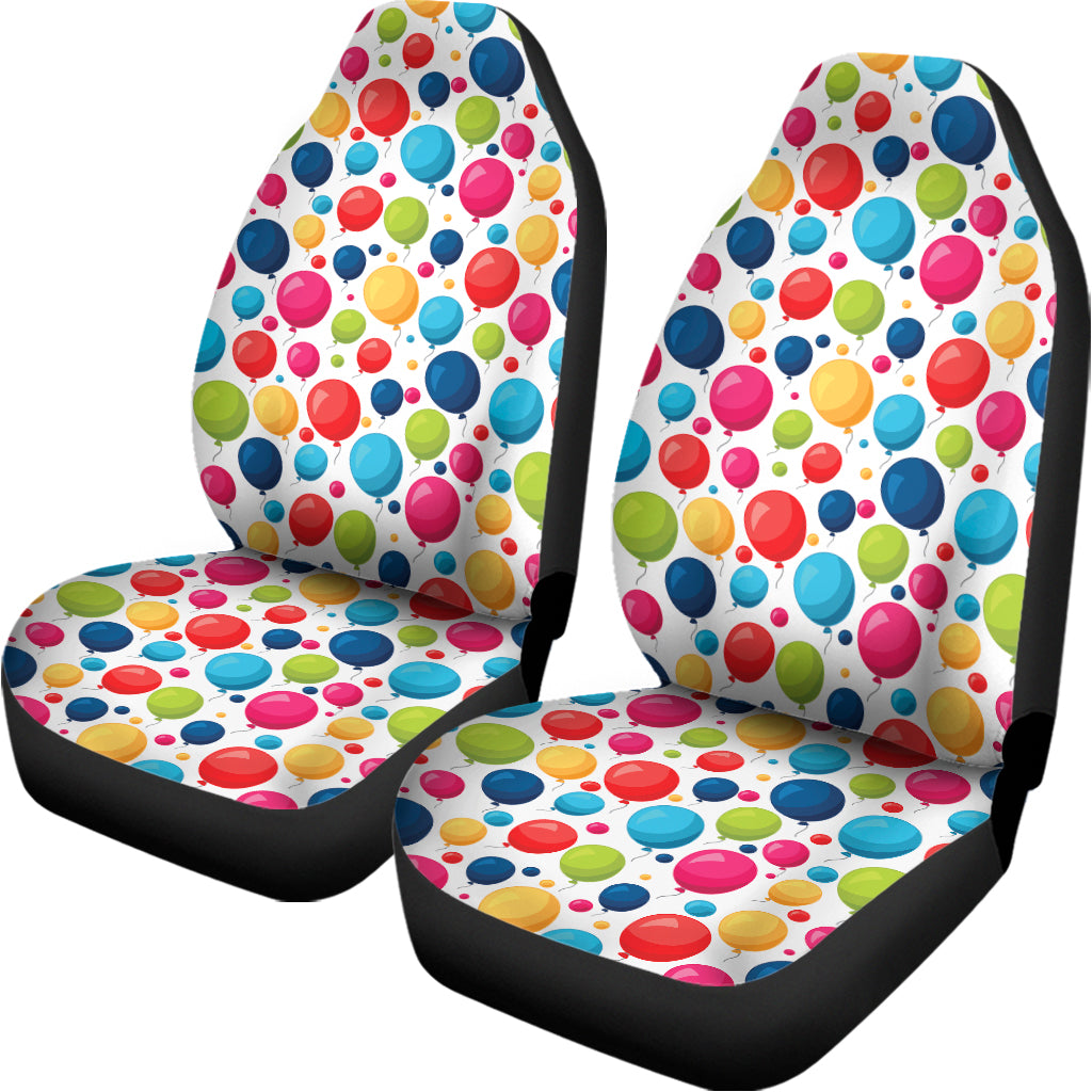 Cartoon Balloon Pattern Print Universal Fit Car Seat Covers