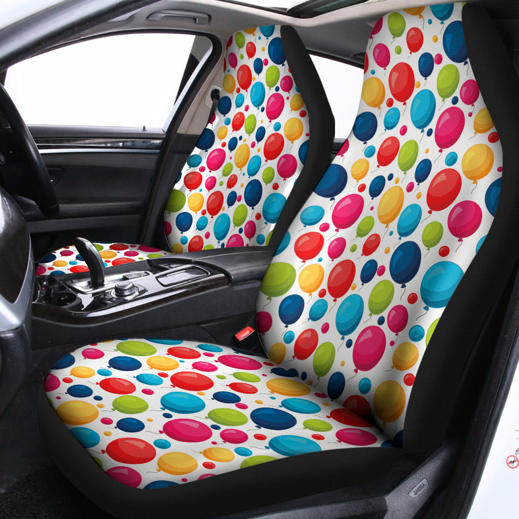 Cartoon Balloon Pattern Print Universal Fit Car Seat Covers