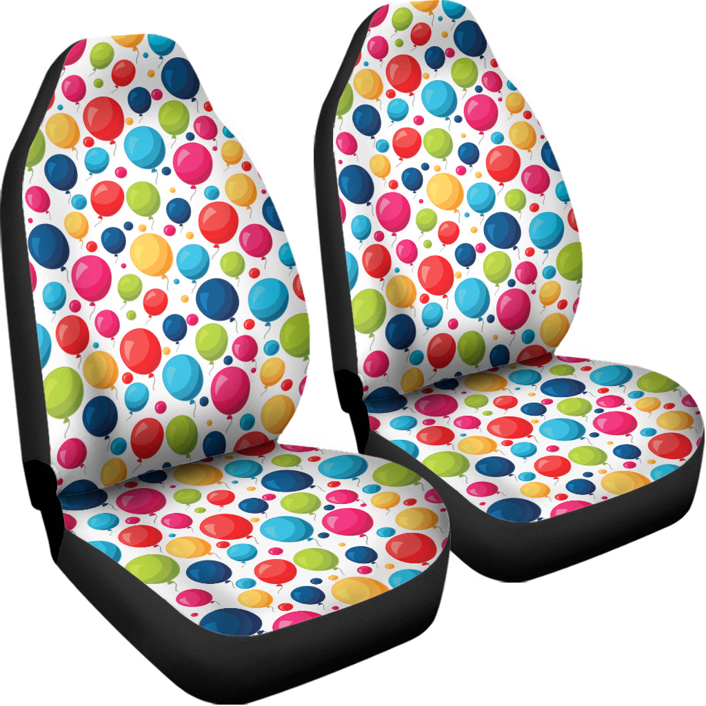 Cartoon Balloon Pattern Print Universal Fit Car Seat Covers