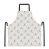 Cartoon Bull Terrier Pattern Print Apron