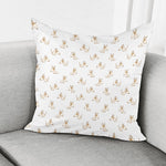 Cartoon Bull Terrier Pattern Print Pillow Cover