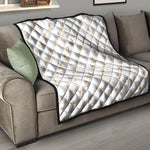 Cartoon Bull Terrier Pattern Print Quilt