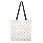 Cartoon Bull Terrier Pattern Print Tote Bag