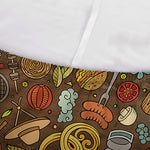 Cartoon Camping Pattern Print Sofa Cover