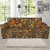 Cartoon Camping Pattern Print Sofa Slipcover