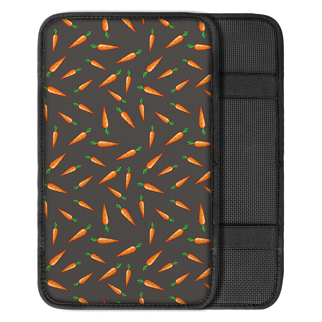 Cartoon Carrot Pattern Print Car Center Console Cover