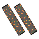 Cartoon Carrot Pattern Print Car Seat Belt Covers