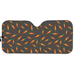 Cartoon Carrot Pattern Print Car Sun Shade