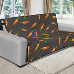 Cartoon Carrot Pattern Print Futon Protector