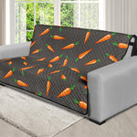 Cartoon Carrot Pattern Print Futon Protector