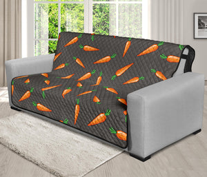 Cartoon Carrot Pattern Print Futon Protector