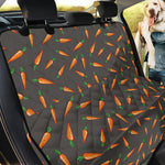 Cartoon Carrot Pattern Print Pet Car Back Seat Cover