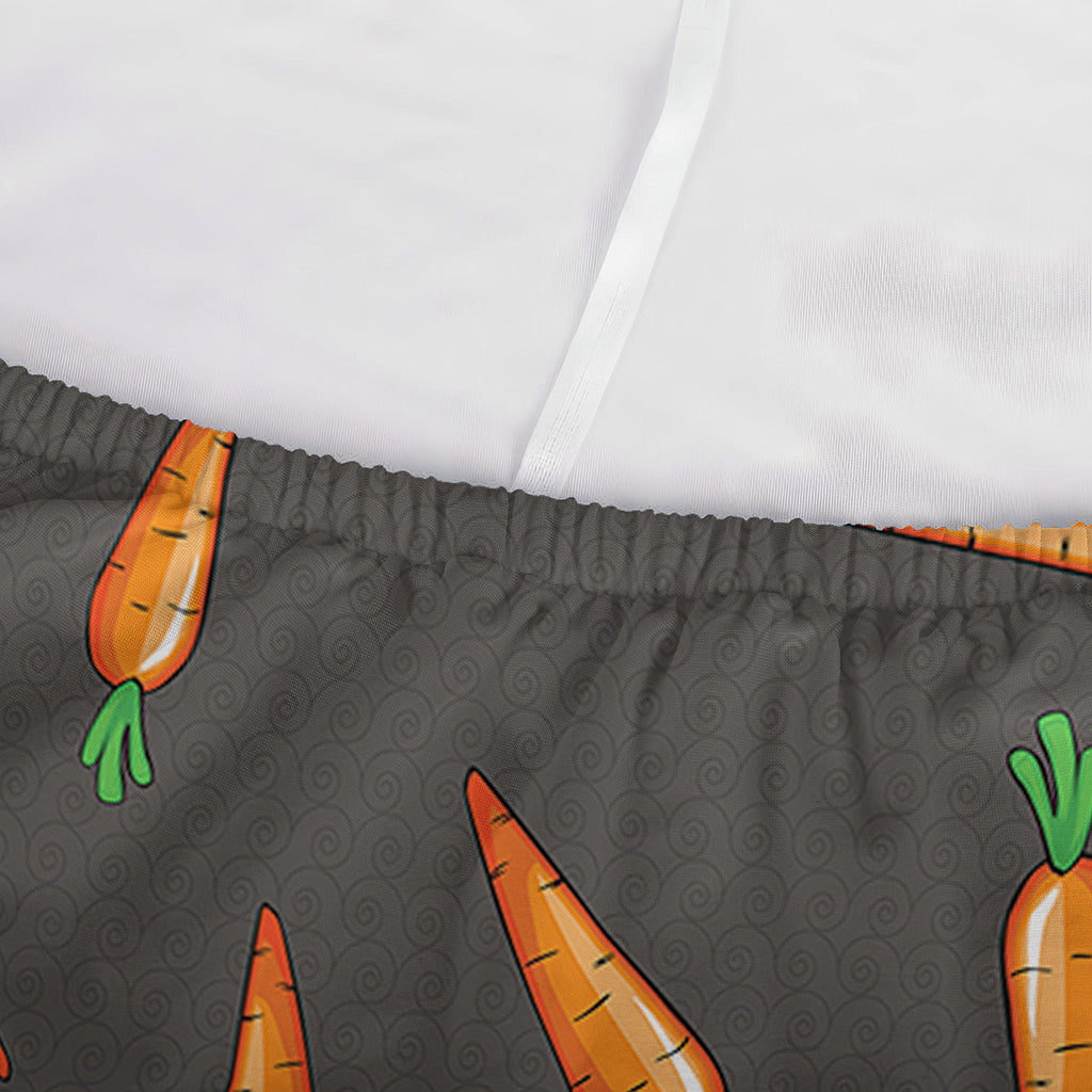 Cartoon Carrot Pattern Print Sofa Cover