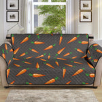 Cartoon Carrot Pattern Print Sofa Protector