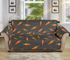 Cartoon Carrot Pattern Print Sofa Protector