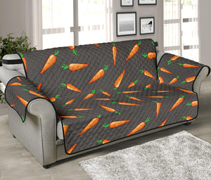 Cartoon Carrot Pattern Print Sofa Protector