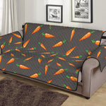 Cartoon Carrot Pattern Print Sofa Protector