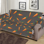 Cartoon Carrot Pattern Print Sofa Protector