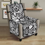 Cartoon Casino Card Pattern Print Armchair Protector