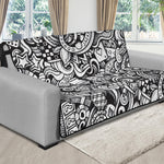 Cartoon Casino Card Pattern Print Futon Protector