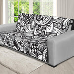 Cartoon Casino Card Pattern Print Futon Protector