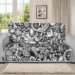 Cartoon Casino Card Pattern Print Futon Protector