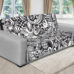 Cartoon Casino Card Pattern Print Futon Protector