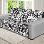 Cartoon Casino Card Pattern Print Futon Protector