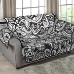 Cartoon Casino Card Pattern Print Loveseat Protector