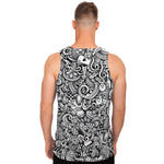 Cartoon Casino Card Pattern Print Men's Tank Top